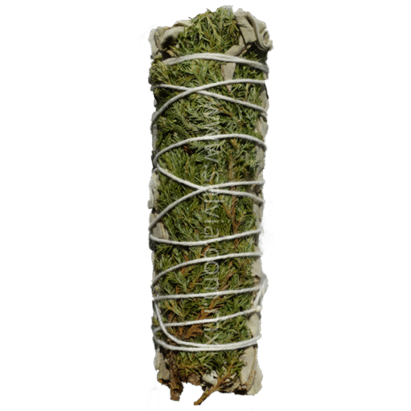 Atado de Salvia Blanca con Cedro de 10 cm